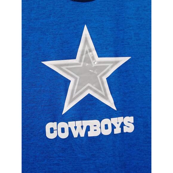 Nike Dri Fit Men’s Tank Dallas Cowboys NFL Football Navy & Gray Size XL - Picture 5 of 12